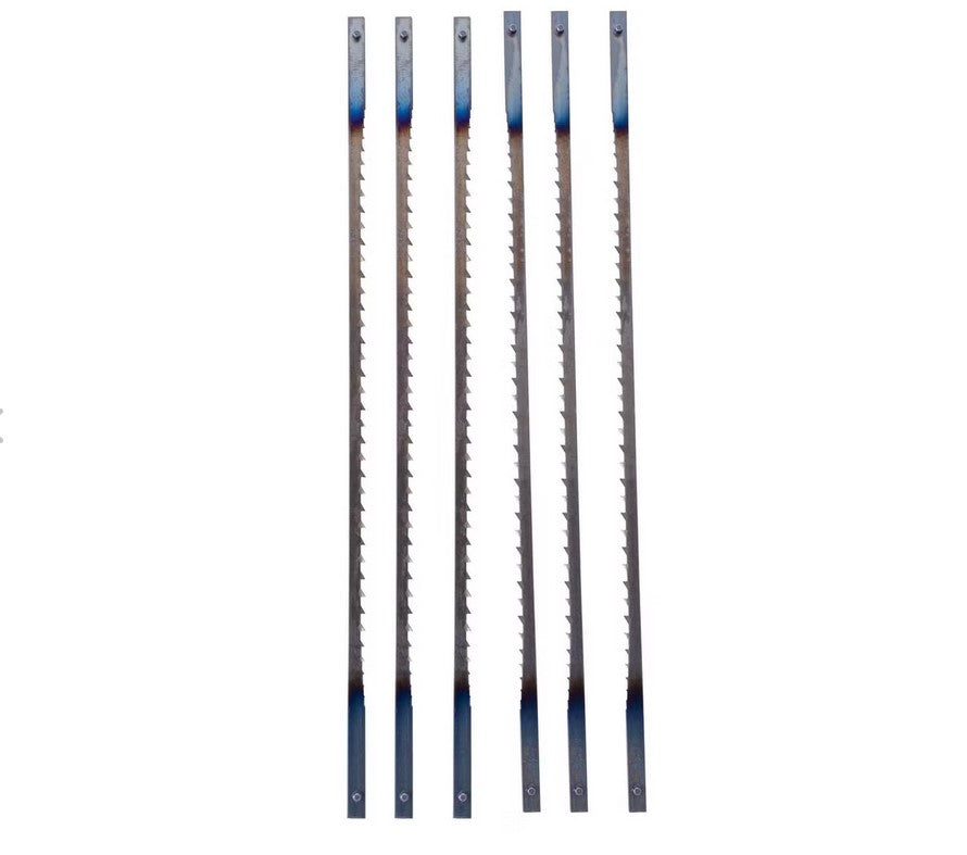 Scheppach Kit 6 lame per legno seghetto traforo 135x3x0.50 10t