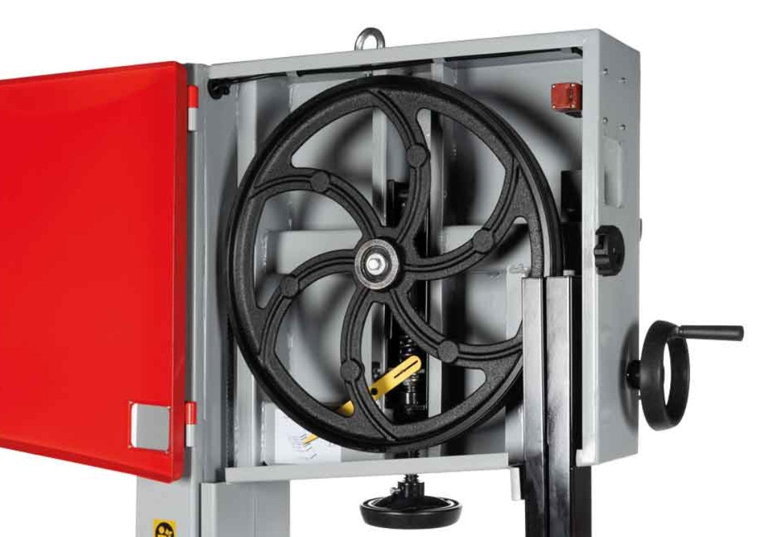Holzmann HBS 470PROFI - Sega a nastro verticale per legno, 230V
