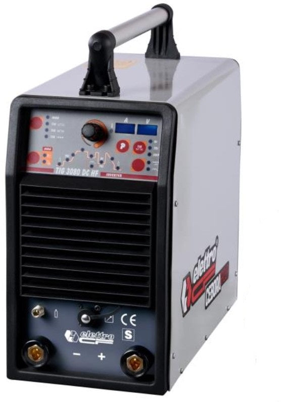 Elettro cf S00118 TIG 3080 DC HF saldatrice inverter pulsata alta frequenza e MMA-SMAW SOLO CORPO SALDATRICE, 220V-400V