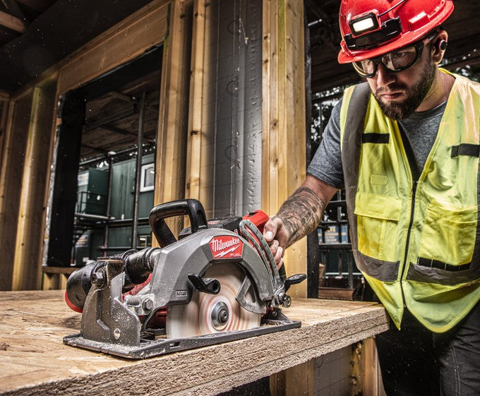 Milwaukee M18 FCSRH662-0 - Sega circolare a batteria con impugnatura posteriore, disco da 190MM