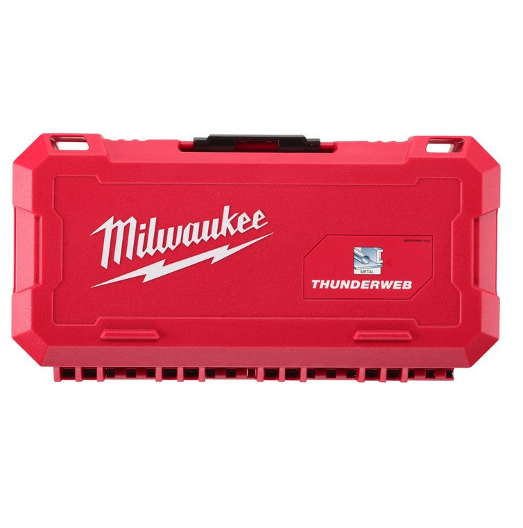 Milwaukee 4932493869 THUNDERWEB punte metallo HSS- G - DIN 338 , 19 pz , da 1-10