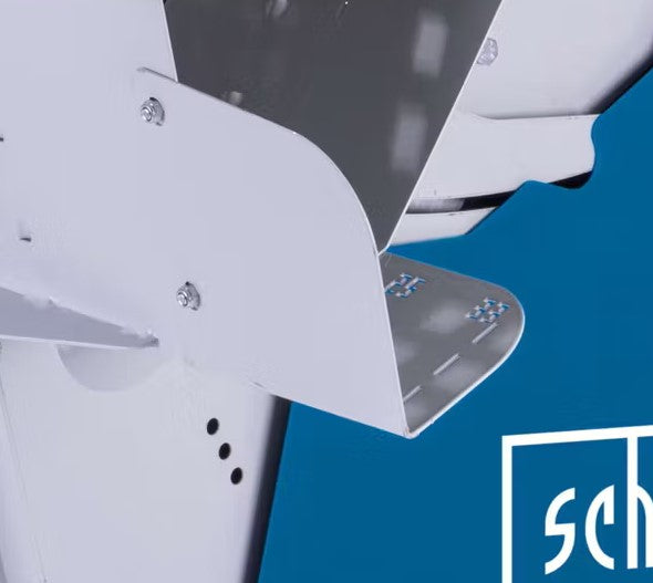 Scheppach hs550 Sega circolare taglia tronchi basculante elettrica 220v, lama 505 mm