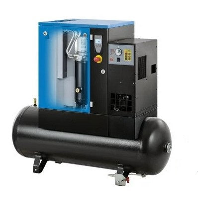 Abac SPINN 5,5 YD con Infologic2 Basic Controller ed essiccatore , 270 litri , 10 bar , l/min 780 , 400v