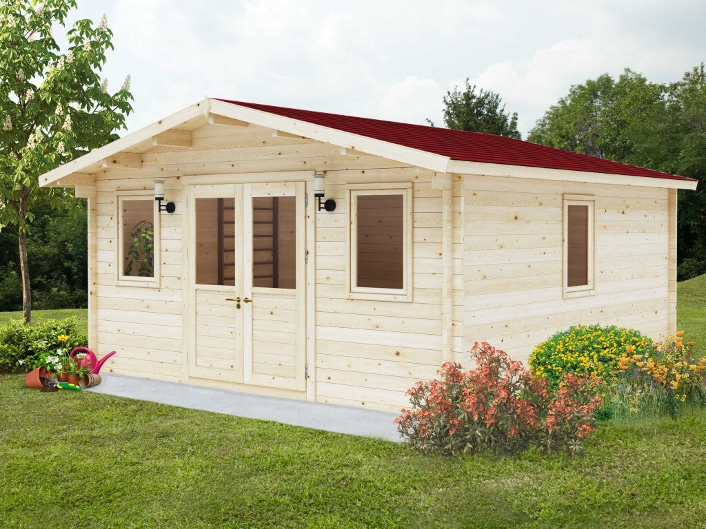Losa Legnami Lavinia - Casetta da giardino 5 x 5 metri 