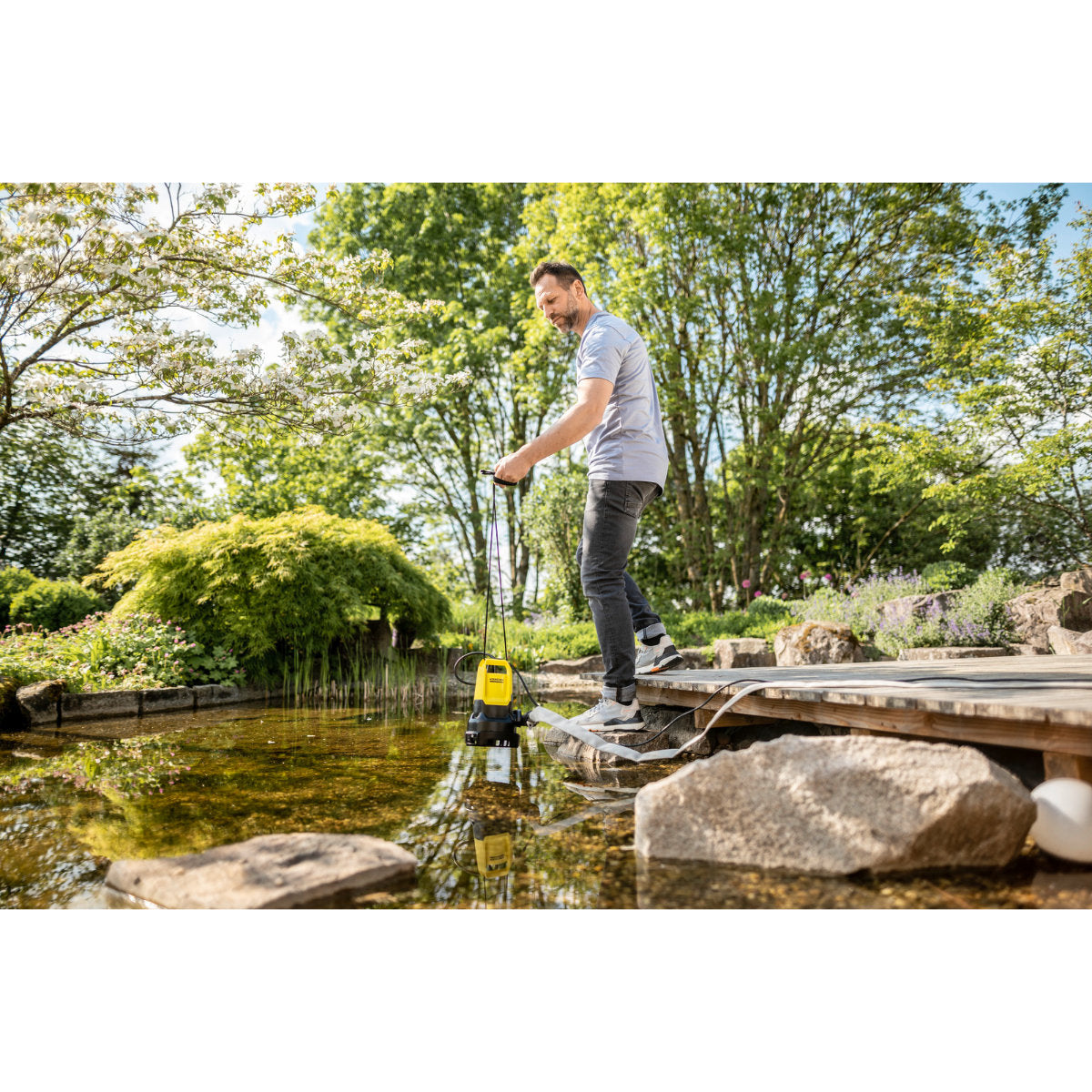Karcher SP 16.000 Dual - Elettropompa sommersa per acque scure e chiare