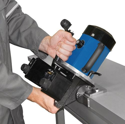 Metallkraft KE 100 - Smussatrice portatile per bordi esterni 