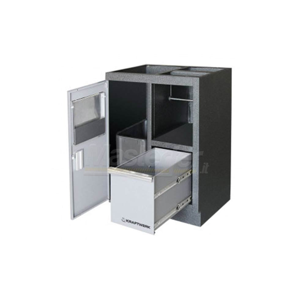 Kraftwerk 3964D - Arredamento officina a 4 elementi con piano in legno