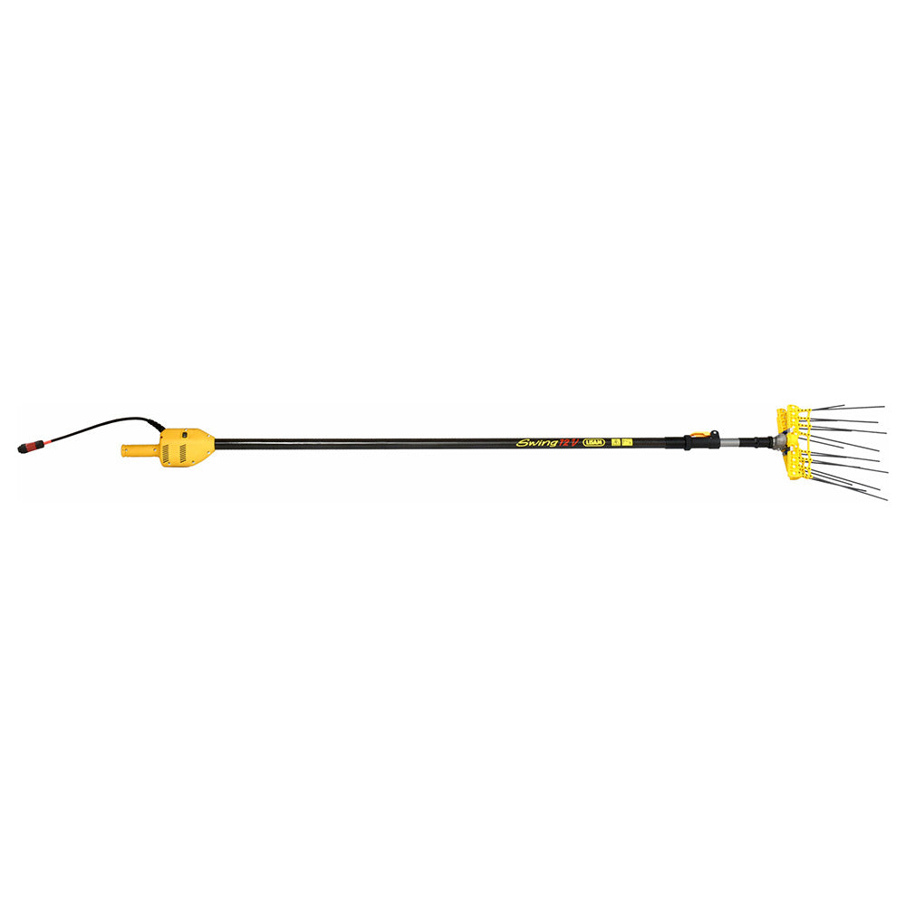 Lisam SWING 12V - Abbacchiatore elettrico a batteria 12V per olive - Asta telescopica 