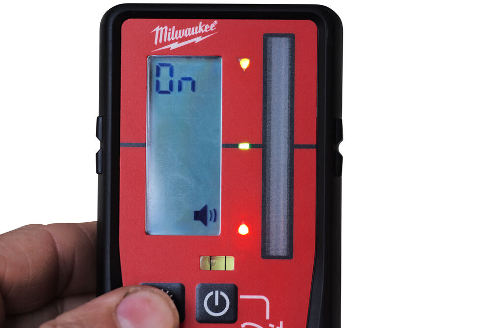 Milwaukee LRD 100 - Ricevitore laser per livella laser, portata 100 metri