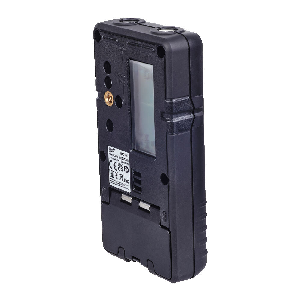 Milwaukee LRD 100 - Ricevitore laser per livella laser, portata 100 metri