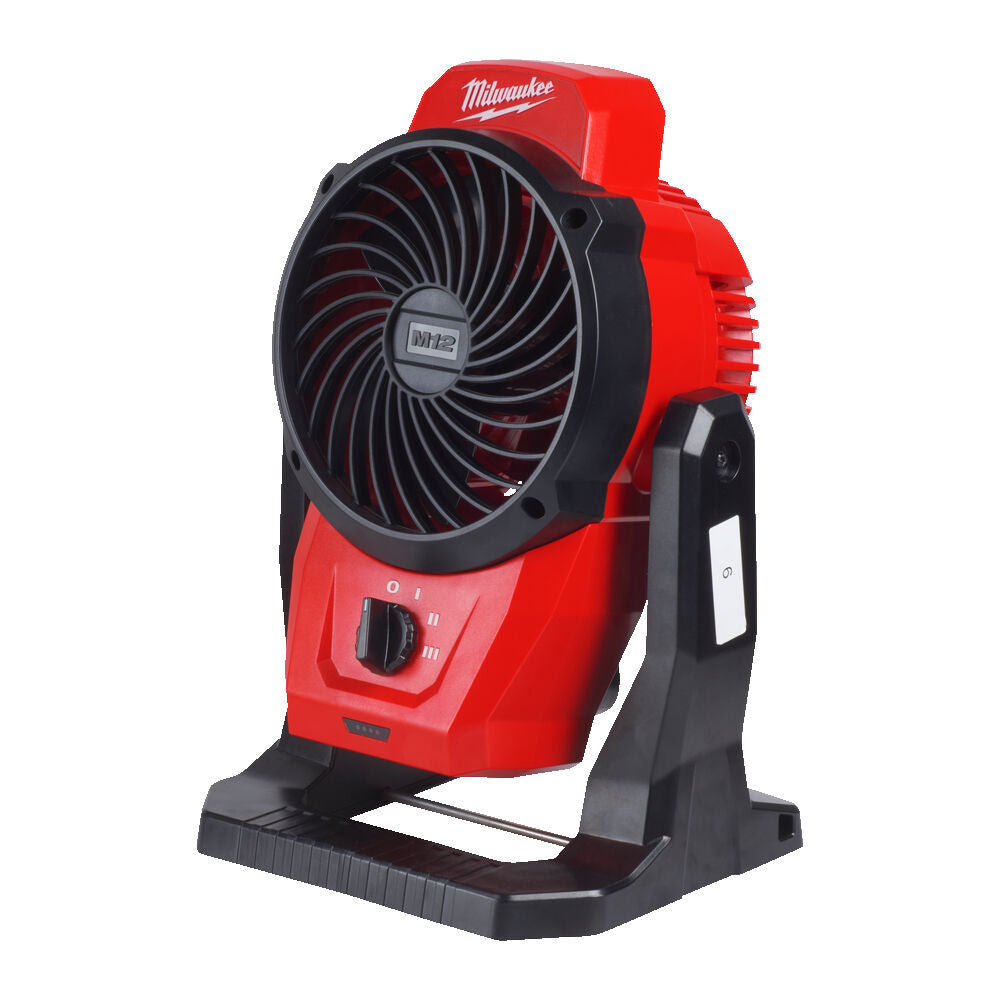 Milwaukee M12 AF - Ventilatore a batteria 12V - senza batterie e caricabatterie