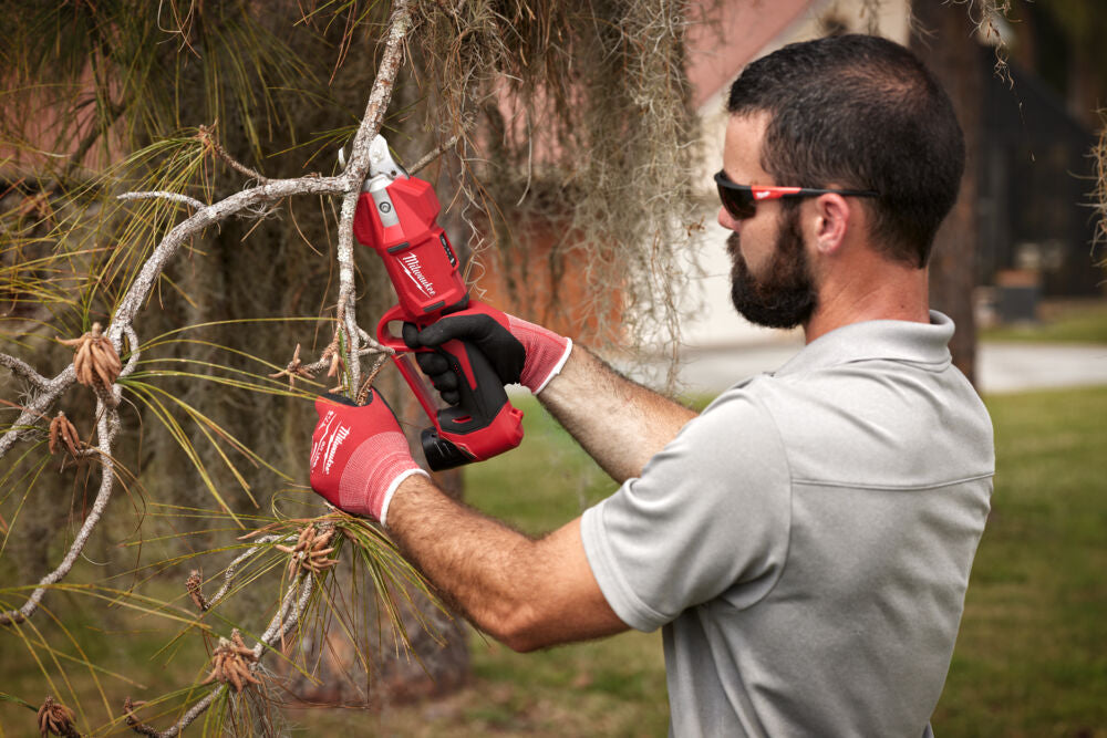 Milwaukee M12 BLPRS-202 - Forbici da potatura brushless 12V - 2 batterie da 2Ah