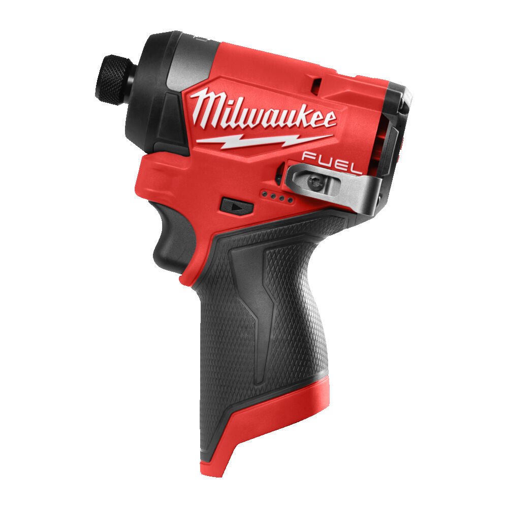 Milwaukee M12 FID2-401X - Avvitatore ad impulsi compatto attacco ¼ HEX Fuel - 1 batteria 4Ah