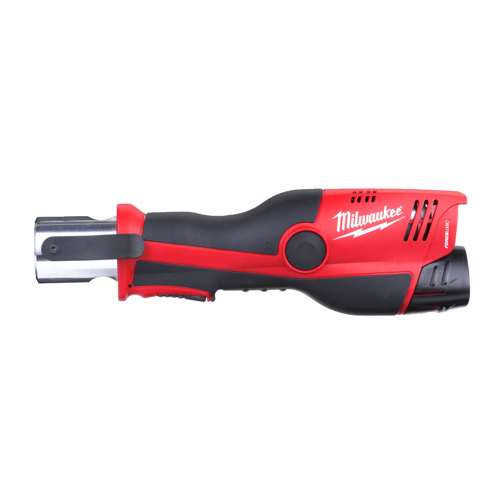 Milwaukee M12 HPT-202C Geberit Mapress Set - Pressatrice idraulica a batteria Force Logic -  2 x 2Ah