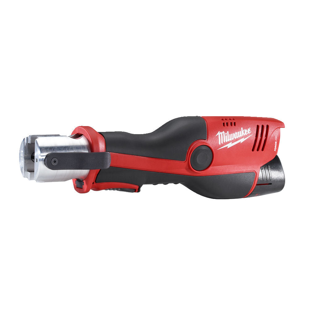 Milwaukee M12 HPT-202C Geberit Mapress Set - Pressatrice idraulica a batteria Force Logic -  2 x 2Ah