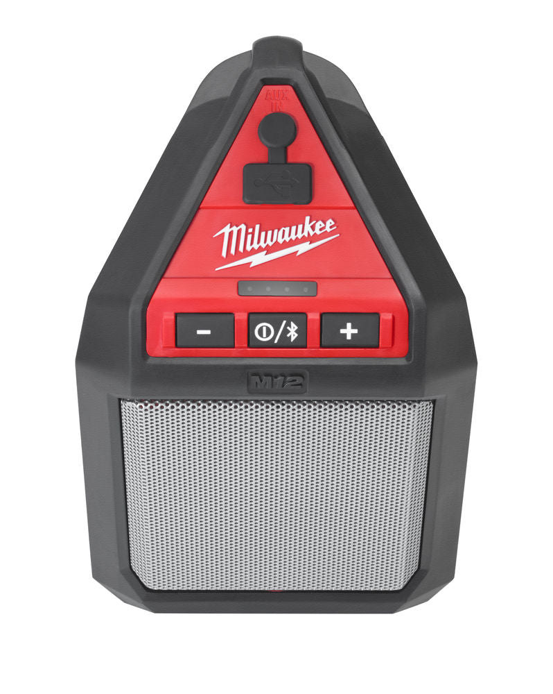 Milwaukee M12 JSSP - Speaker cassa Blutooth a batteria 12V - solo corpo