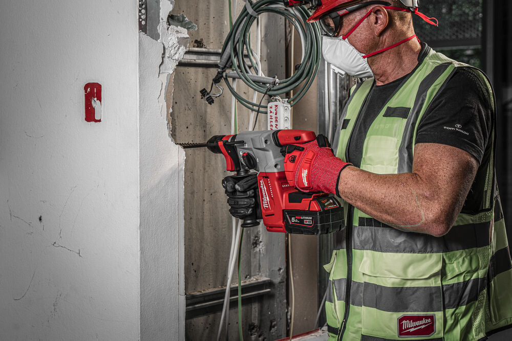 Milwaukee M18 BLHX-502X - Tassellatore a batteria 18V Fuel, 2 x 5Ah