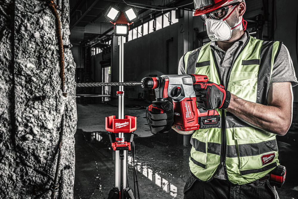 Milwaukee M18 BLHX-502X - Tassellatore a batteria 18V Fuel, 2 x 5Ah