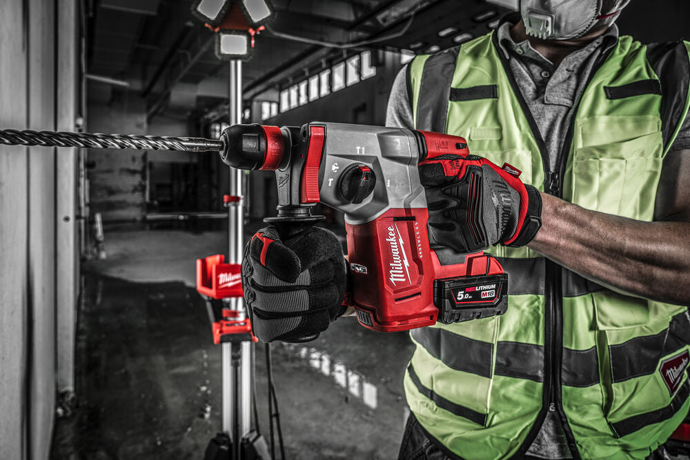 Milwaukee M18 BLHX-502X - Tassellatore a batteria 18V Fuel, 2 x 5Ah