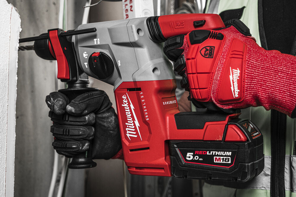 Milwaukee M18 BLHX-502X - Tassellatore a batteria 18V Fuel, 2 x 5Ah