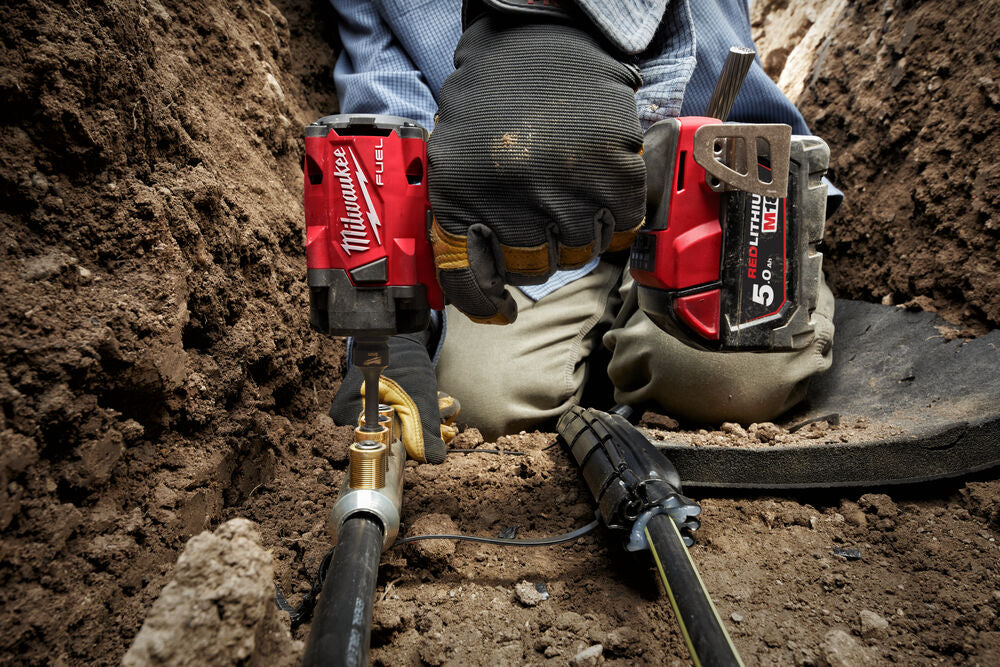 Milwaukee M18 FIW2F12-502X Fuel - Avvitatore ad impulsi a batteria 1/2"