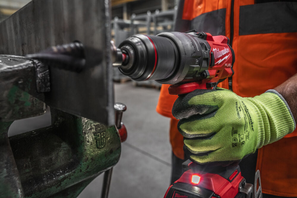 Milwaukee M18 FPD3-502X - Trapano avvitatore con percussione a batteria 18V FUEL - 2 batteria 5Ah