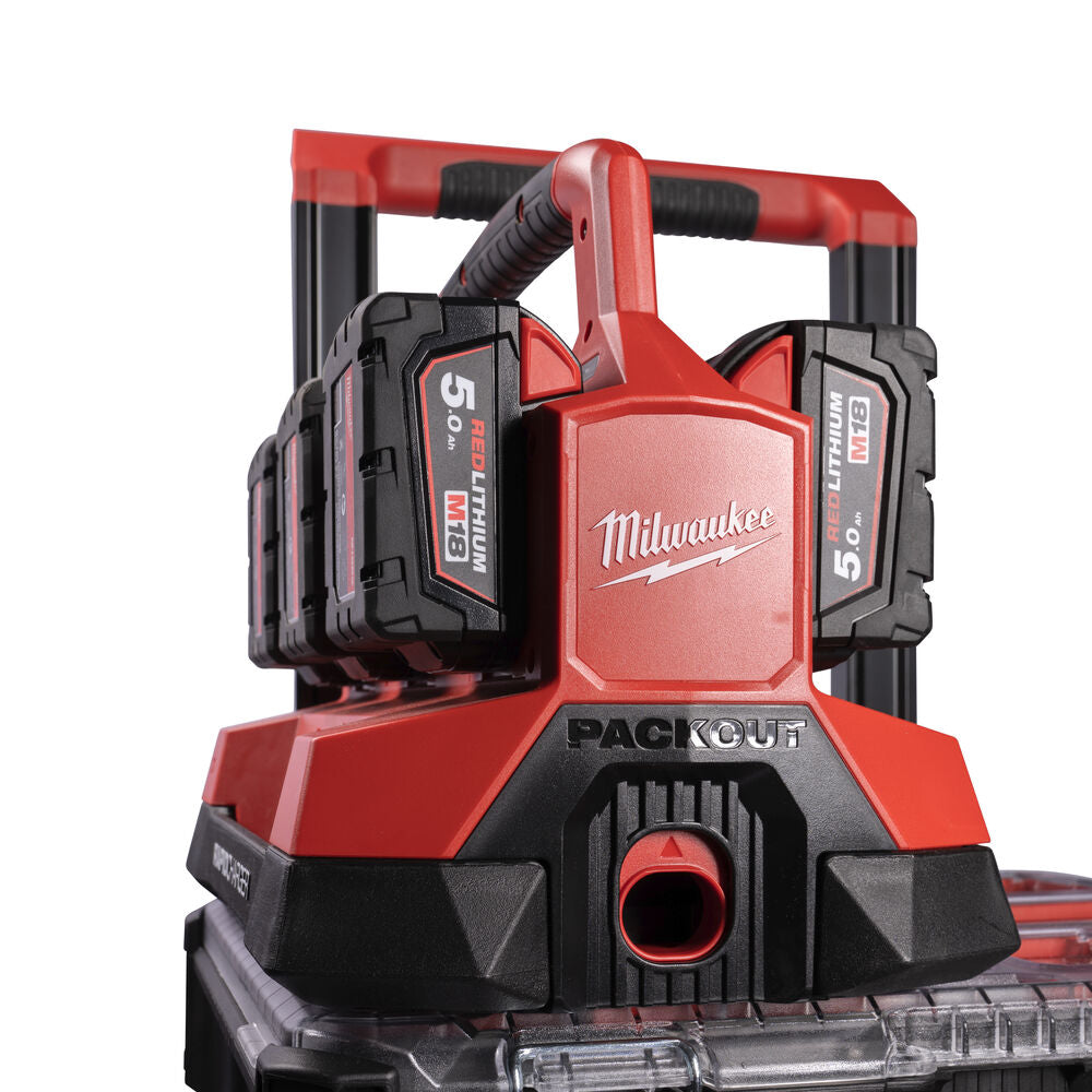 Milwaukee M18 PC6 - Caricabatterie multiplo 18V Packout - cod.4932480162