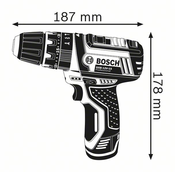 Trapano avvitatore GSB 12V-15