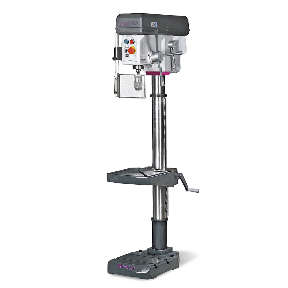 Optimum B 28H - 400V - Trapano a colonna con trasmissione a cinghia con OMAGGI