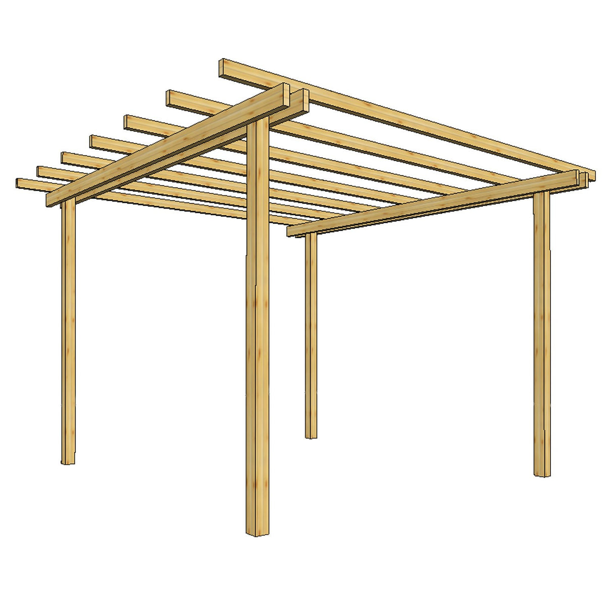 Pergola 240X240 - Losa Legnami (Default)