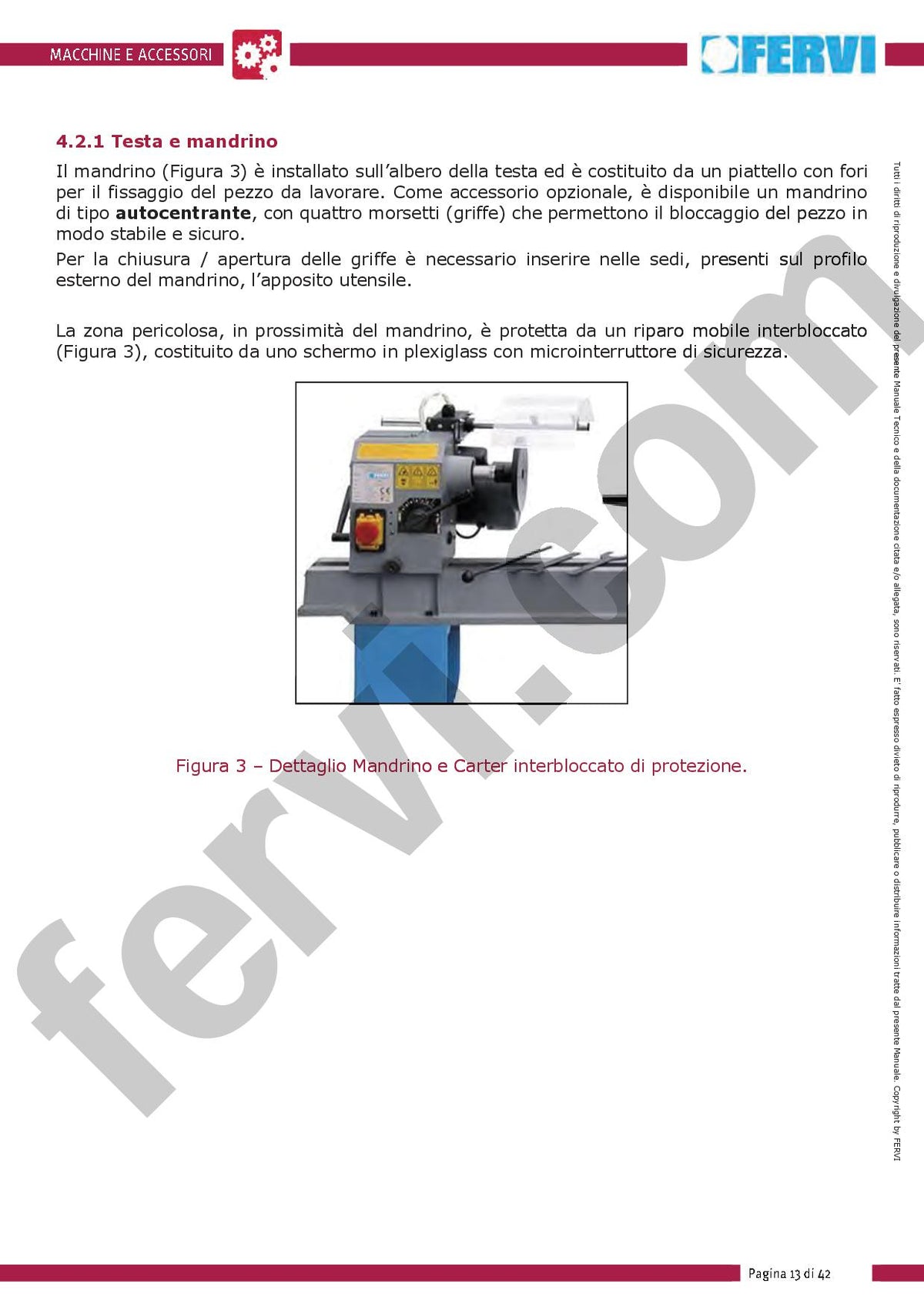 Fervi 0758 - Tornio da legno