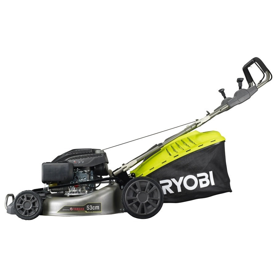 Ryobi RLM53190 - Rasaerba a scoppio con motore Yamaha 190CC semovente 4 in 1