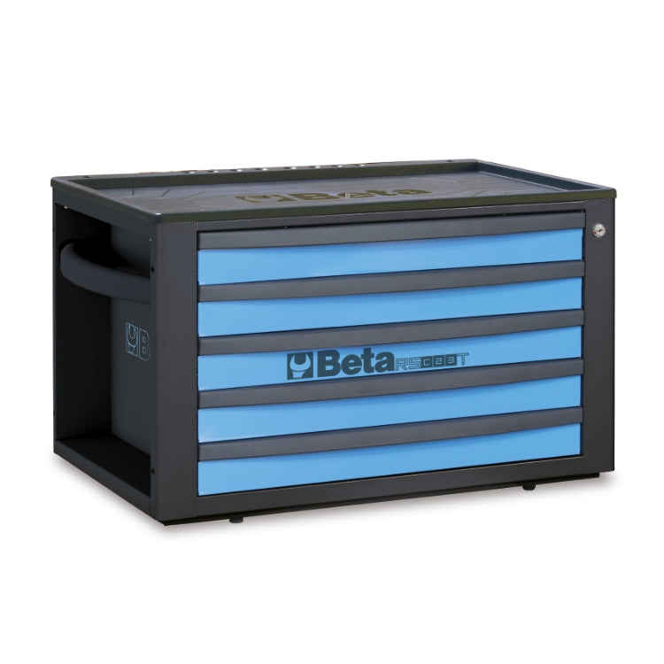 Beta RSC23T - Cassettiera portautensili con 5 cassetti-Blu