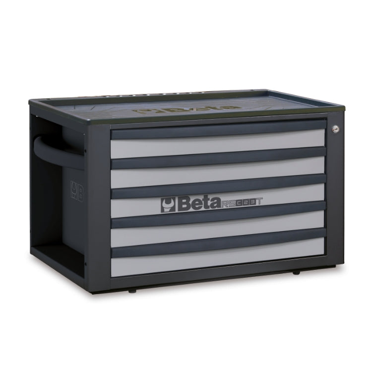 Beta RSC23T - Cassettiera portautensili con 5 cassetti-Grigio chiaro
