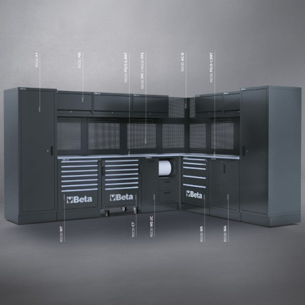 Beta RSC50 I - Arredamento combinazione arredo da officina completo 
