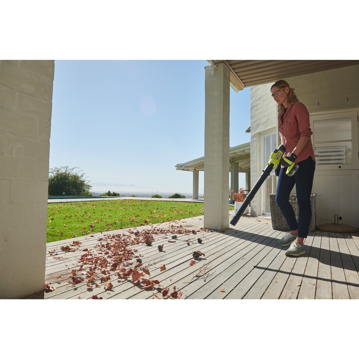 Ryobi RY18BLCXA-0 - Soffiatore compatto 18V Brushless, solo corpo