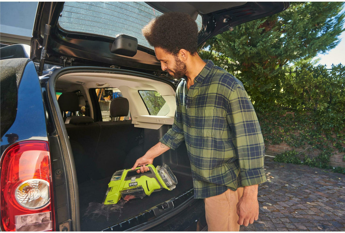 Ryobi RDC18-0 - Smacchiatore multisuperficie a batteria 18V - solo corpo 