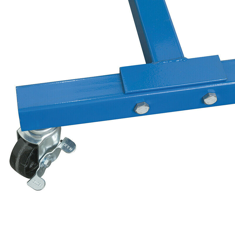 CAVALLETTO SUPPORTO SOLLEVAMENTO PER MOTORE GRU PARANCO 450kg Fervi S019