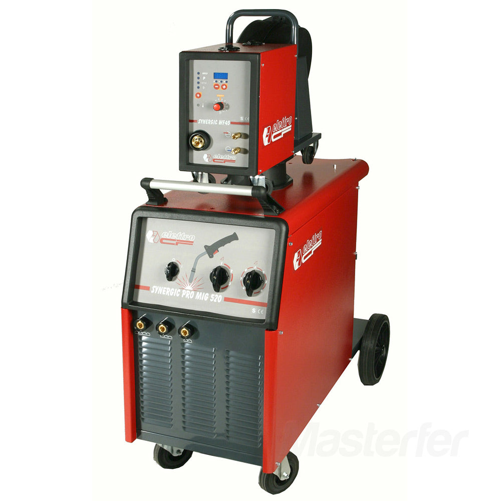 Elettro CF Synergic Pro Mig 520 - Saldatrice MIG/MAG a filo, trifase