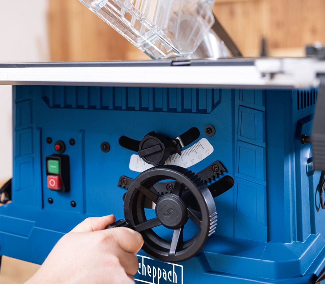 Scheppach HS254 - Banco sega circolare per legno - Lama Ø 254 mm 