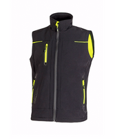 U-Power UNIVERSE - Gilet in Softshell, Black Carbon