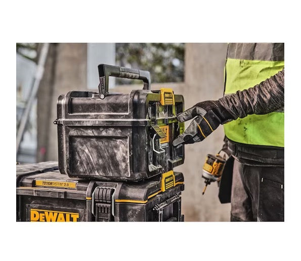 Dewalt DWST83471-QW - Valigia caricabatterie a 2 ingressi Tough System