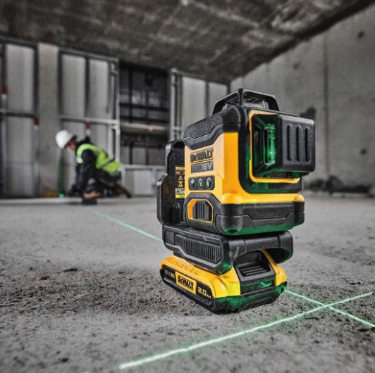 Dewalt DCK2095D2T-QW - Kit trapano DCD805 + Livella tracciatore laser verde DCLE34031