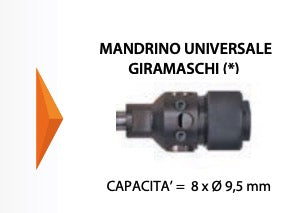 mandrino ergomas ober 120 universale