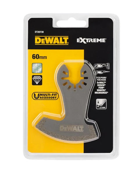 Dewalt DT20739 - Lama diamantata per piastrelle, per multifunzione oscillante 