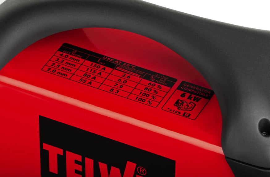 Saldatrice inverter ad elettrodo Telwin Force 165 - Valigetta e accessori con OMAGGIO