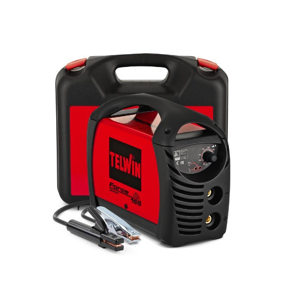 Saldatrice inverter ad elettrodo Telwin Force 165 - Valigetta e accessori con OMAGGIO