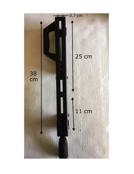 Scheppach UMF2000 - Cavalletto di supporto universale per troncatrici con estensioni