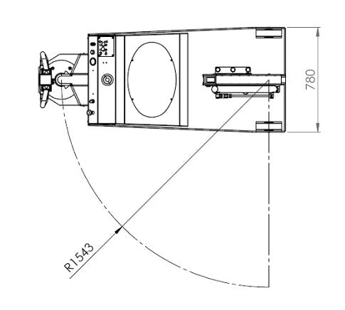 Flex Lifting FLEX F1000SB - Gru girevole a trazione con singolo sfilo elettrico - 1000 Kg