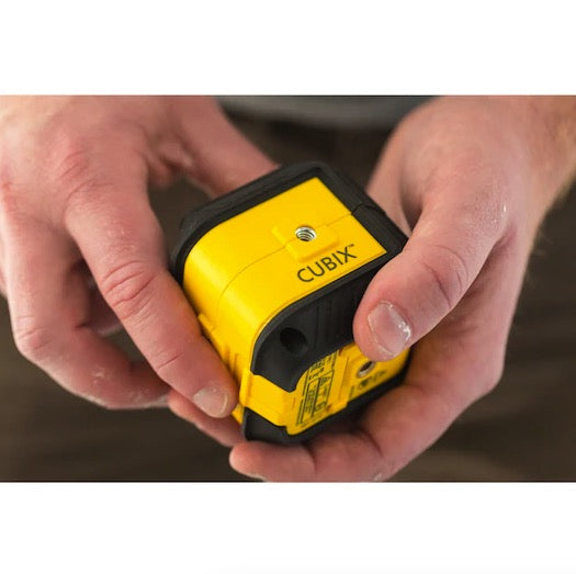 STANLEY Cubix - Livella laser autolivellante a raggio verde -